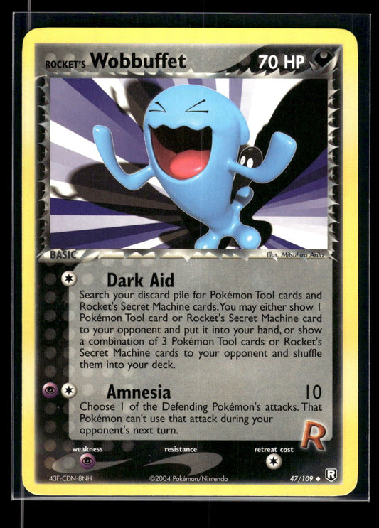 Rocket's Wobbuffet 47/109 - Team Rocket Returns  - Uncommon