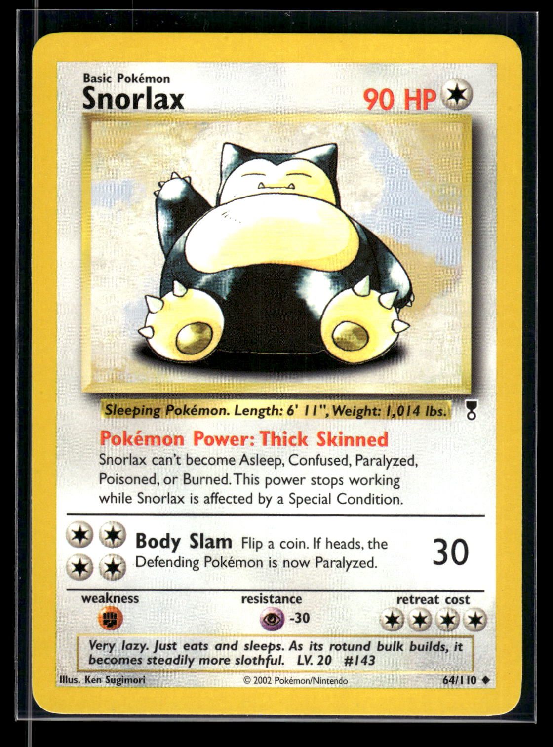Snorlax 64/110 - Legendary Collection  - Uncommon