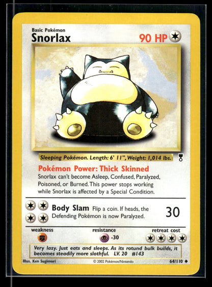 Snorlax 64/110 - Legendary Collection  - Uncommon