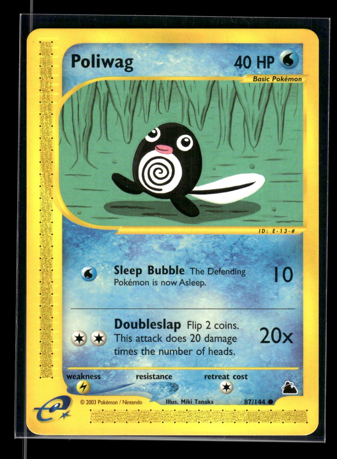 Poliwag 87/144 - Skyridge  - Common
