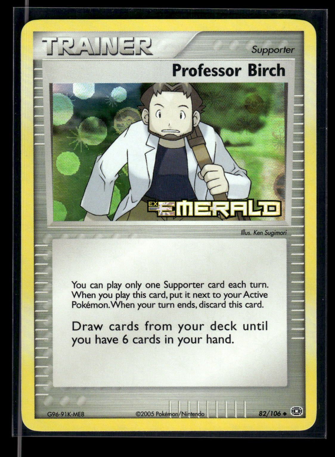 Professor Birch 89/109 - Ruby & Sapphire  - Uncommon