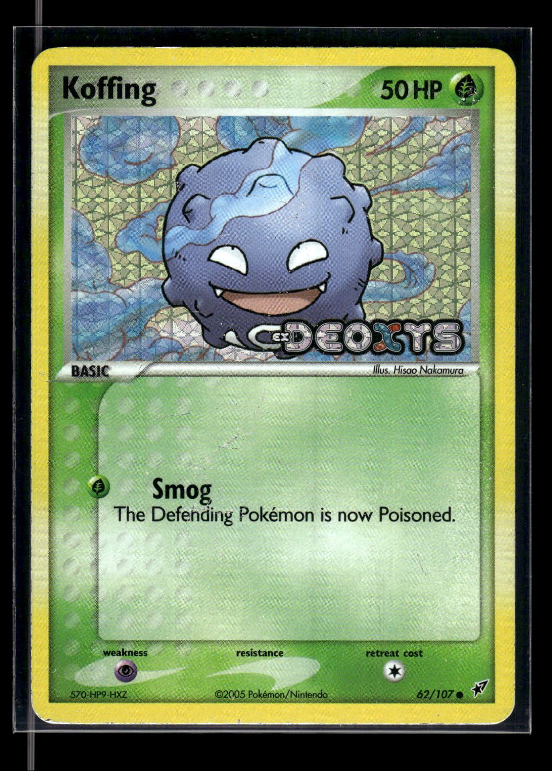 Koffing 62/107 - Deoxys  - Common