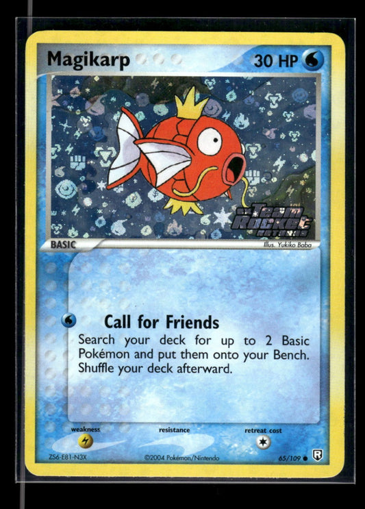 Magikarp 65/109 - Team Rocket Returns  - Common