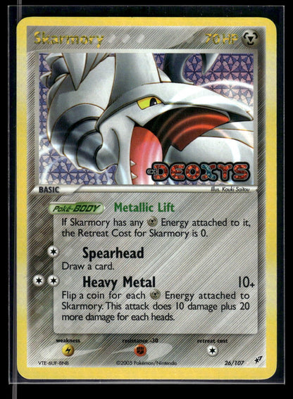 Skarmory 26/107 - Deoxys  - Rare