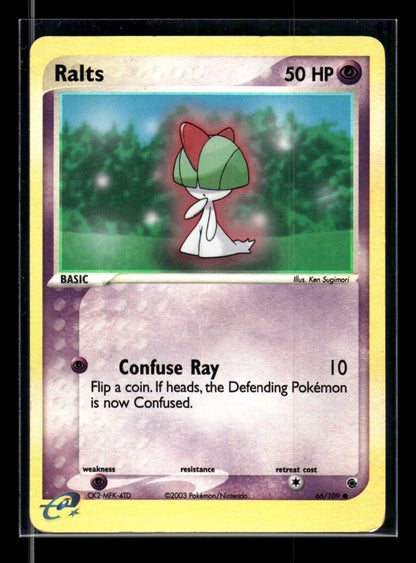 Ralts 66/109 - Ruby & Sapphire  - Common