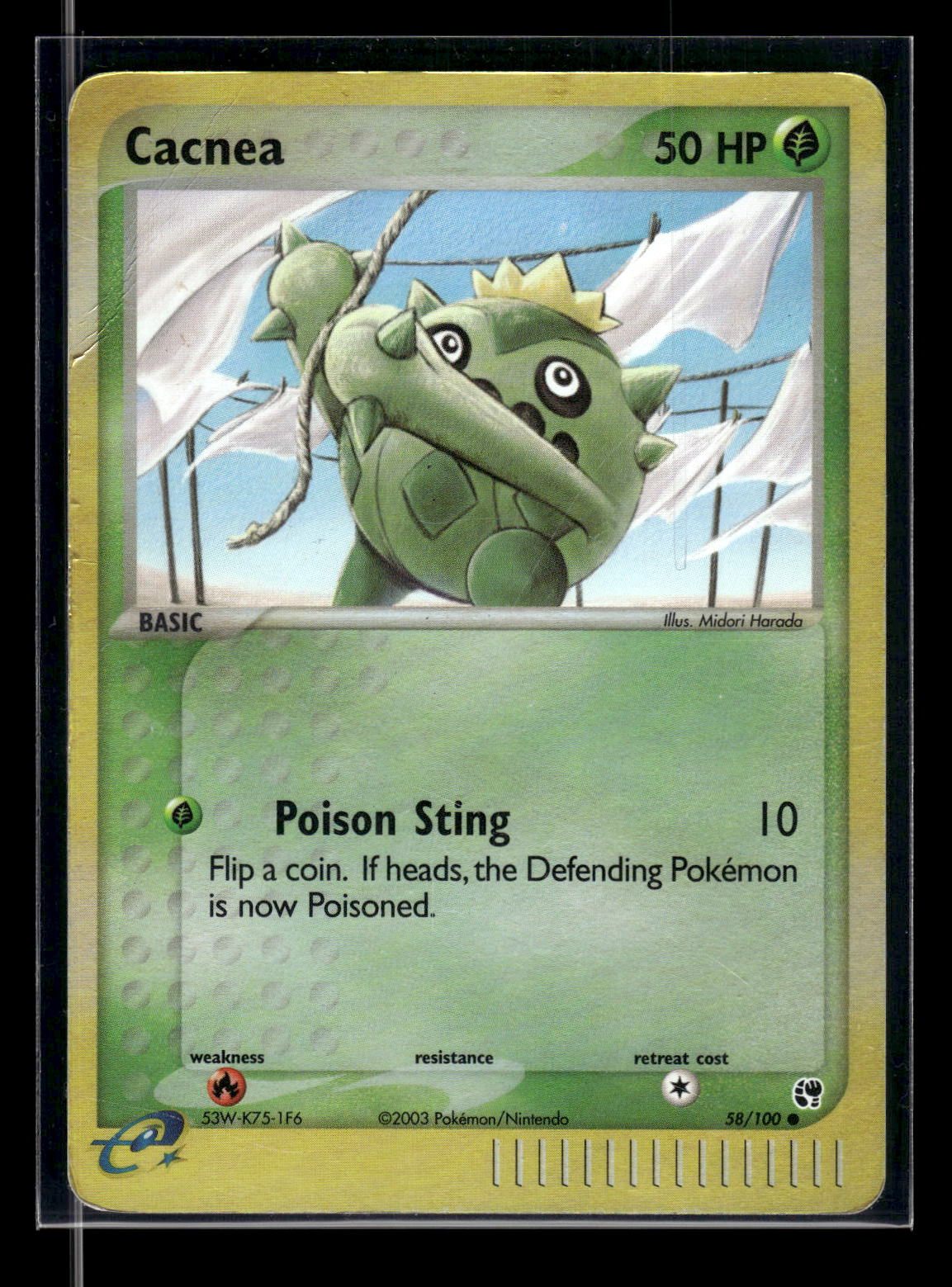 Cacnea 58/100 - Sandstorm  - Common