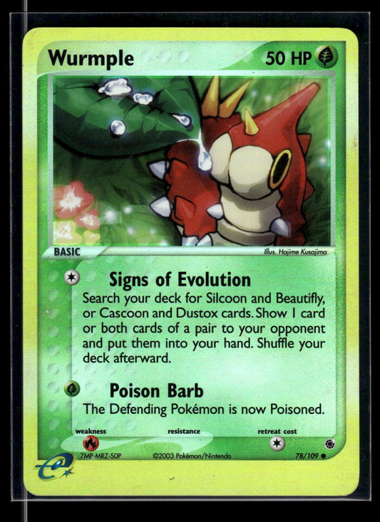 Wurmple 78/109 - Ruby & Sapphire  - Common