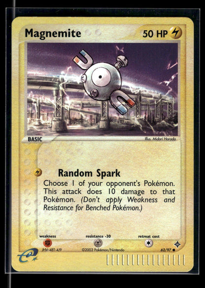 Magnemite 62/97 - Dragon  - Common