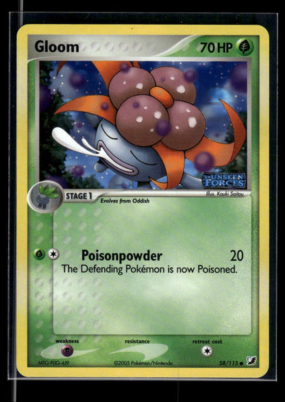 Gloom 58/115 - Unseen Forces  - Common