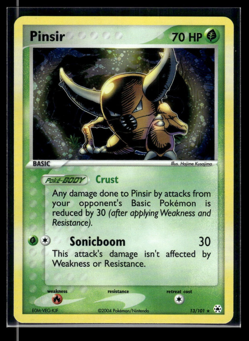Pinsir 13/101 - Hidden Legends  - Rare Holo