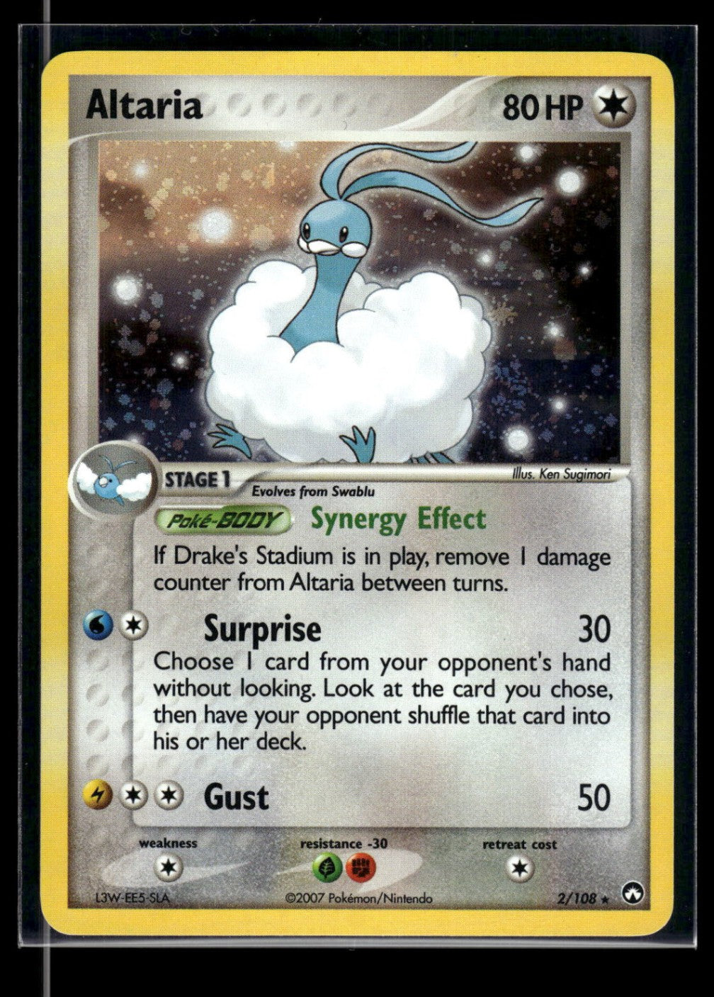 Altaria 2/108 - Power Keepers  - Rare Holo