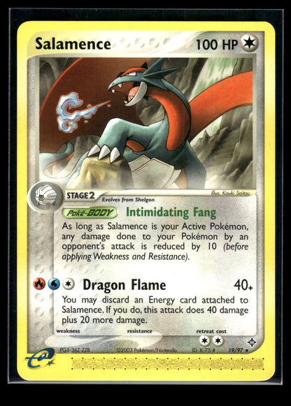Salamence 19/97 - Dragon  - Rare