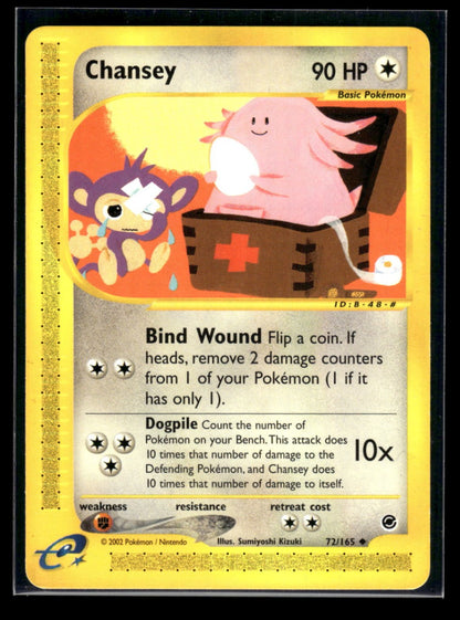 Chansey 72/165 - Expedition Base Set  - Uncommon