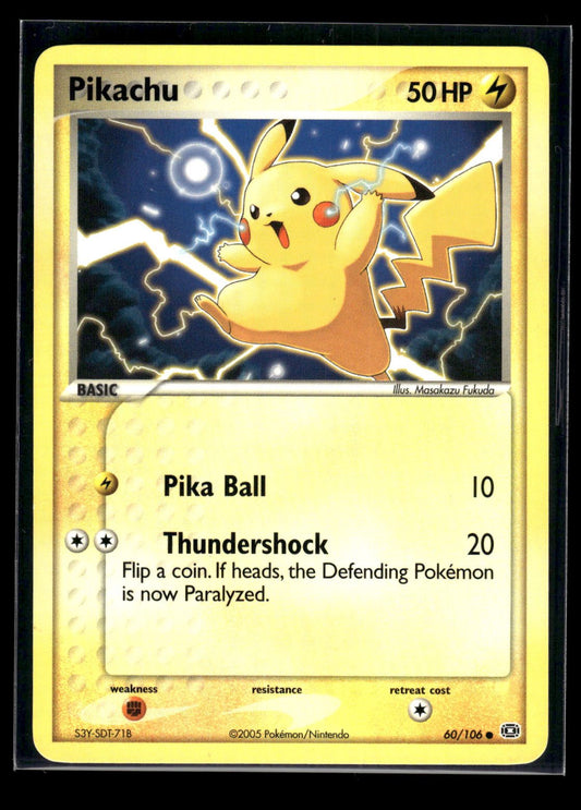 Pikachu 60/106 - Emerald  - Common
