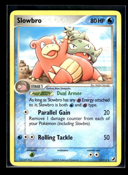 Slowbro 13/115 - Unseen Forces  - Rare Holo