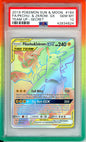 PSA 10 Pikachu & Zekrom-GX - Team Up #184/181 - Rare Rainbow