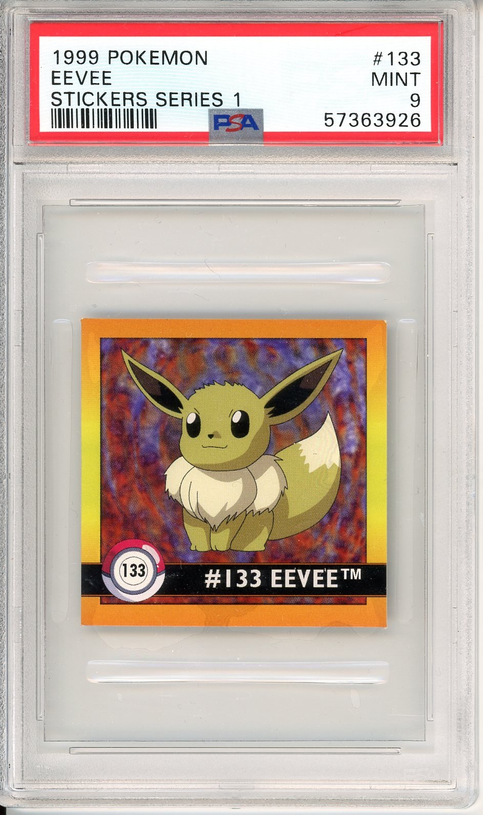 PSA 9 Flareon V - Eevee Heroes #072/069 - Super Rare