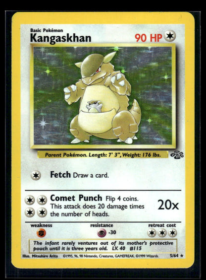 Kangaskhan 5/64 - Jungle  - Rare Holo