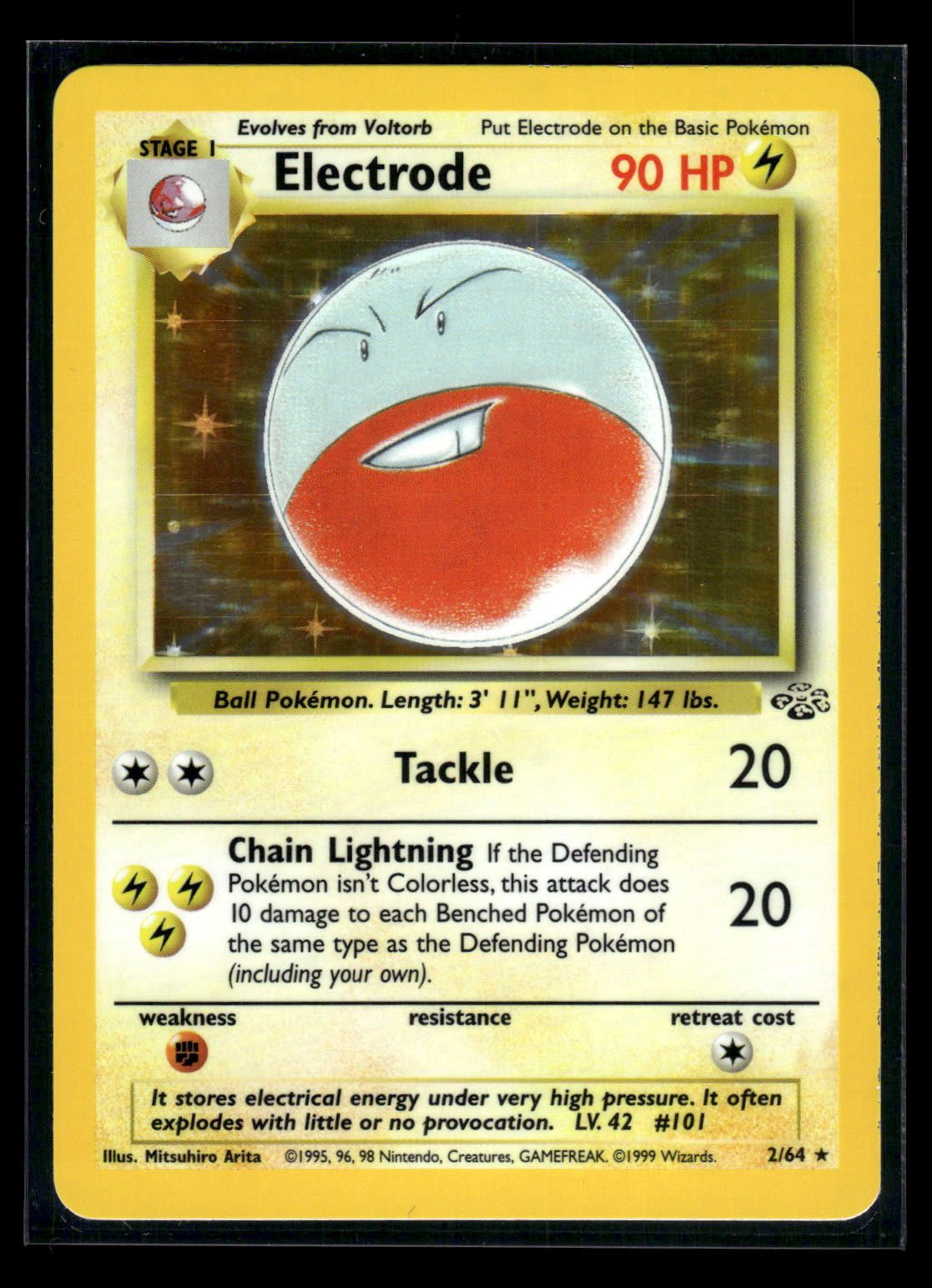 Electrode 2/64 - Jungle  - Rare Holo
