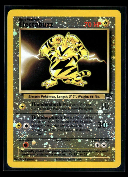 Electabuzz 1 Reverse Holo - Best of Game - Promo