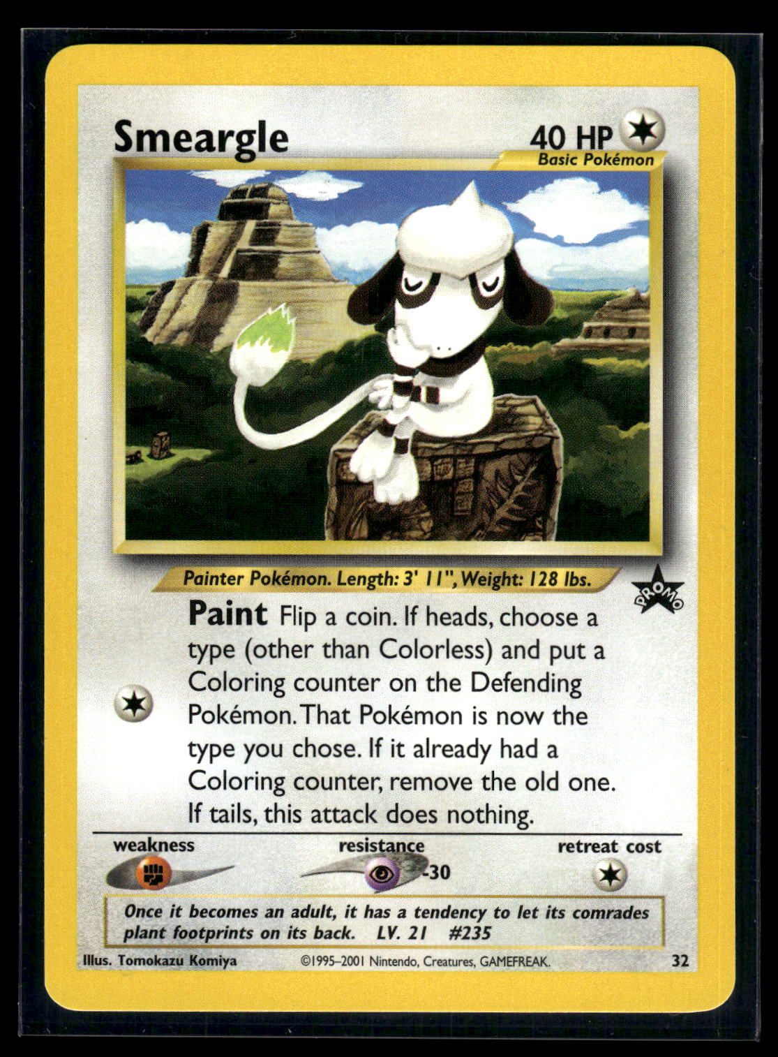 Smeargle 32 - Wizards Black Star Promos  - Promo