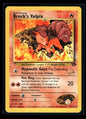 Brock's Vulpix - Wizard Stamp 37/132 - Gym Challenge  - Uncommon