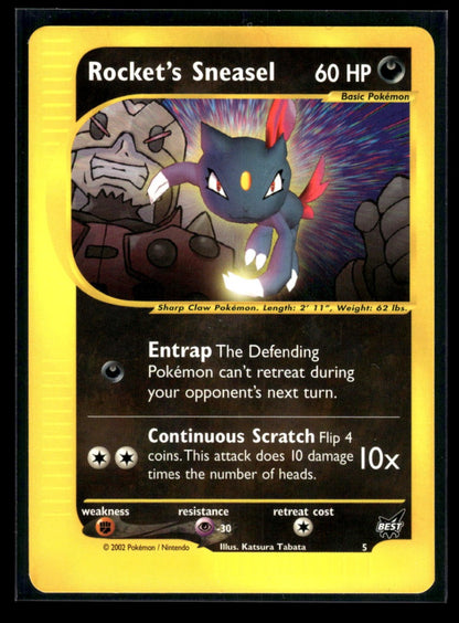 Rocket's Sneasel 5 - Best of Game  - Promo