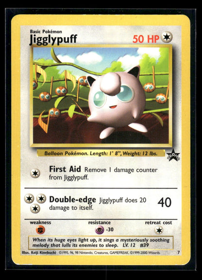 Jigglypuff 7 - Wizards Black Star Promos  - Promo