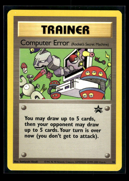 Computer Error 16 - Wizards Black Star Promos  - Promo