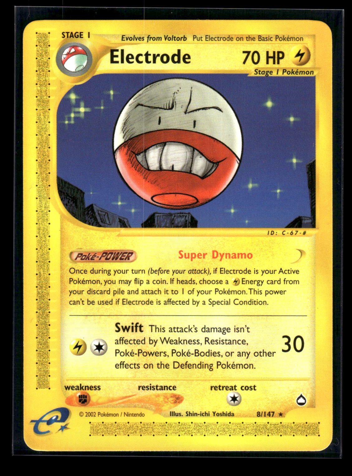 Electrode 8/147 - Aquapolis  - Rare