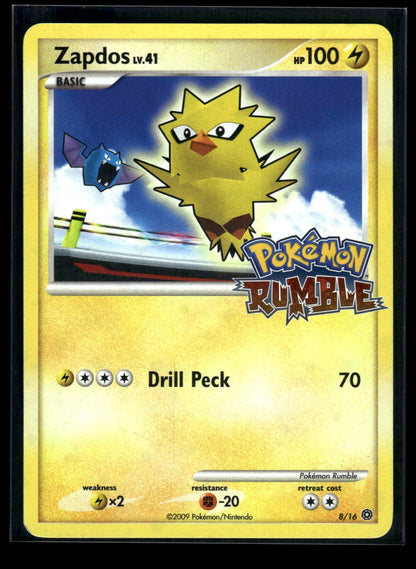 Zapdos 8/16 - Pokémon Rumble