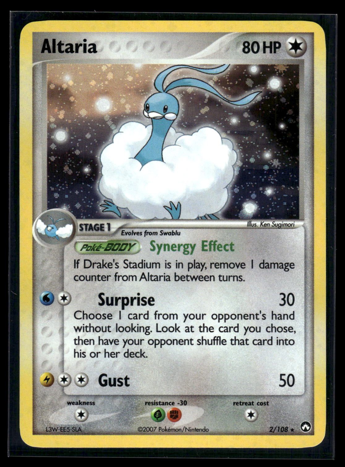 Altaria 2/108 - Power Keepers  - Rare Holo