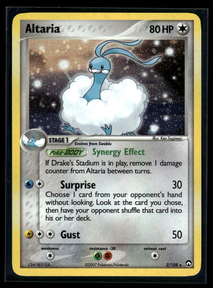 Altaria 2/108 - Power Keepers  - Rare Holo