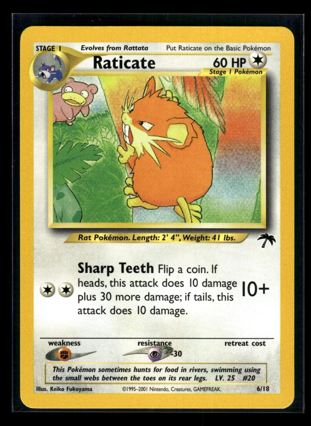 Raticate 6/18 - Southern Islands