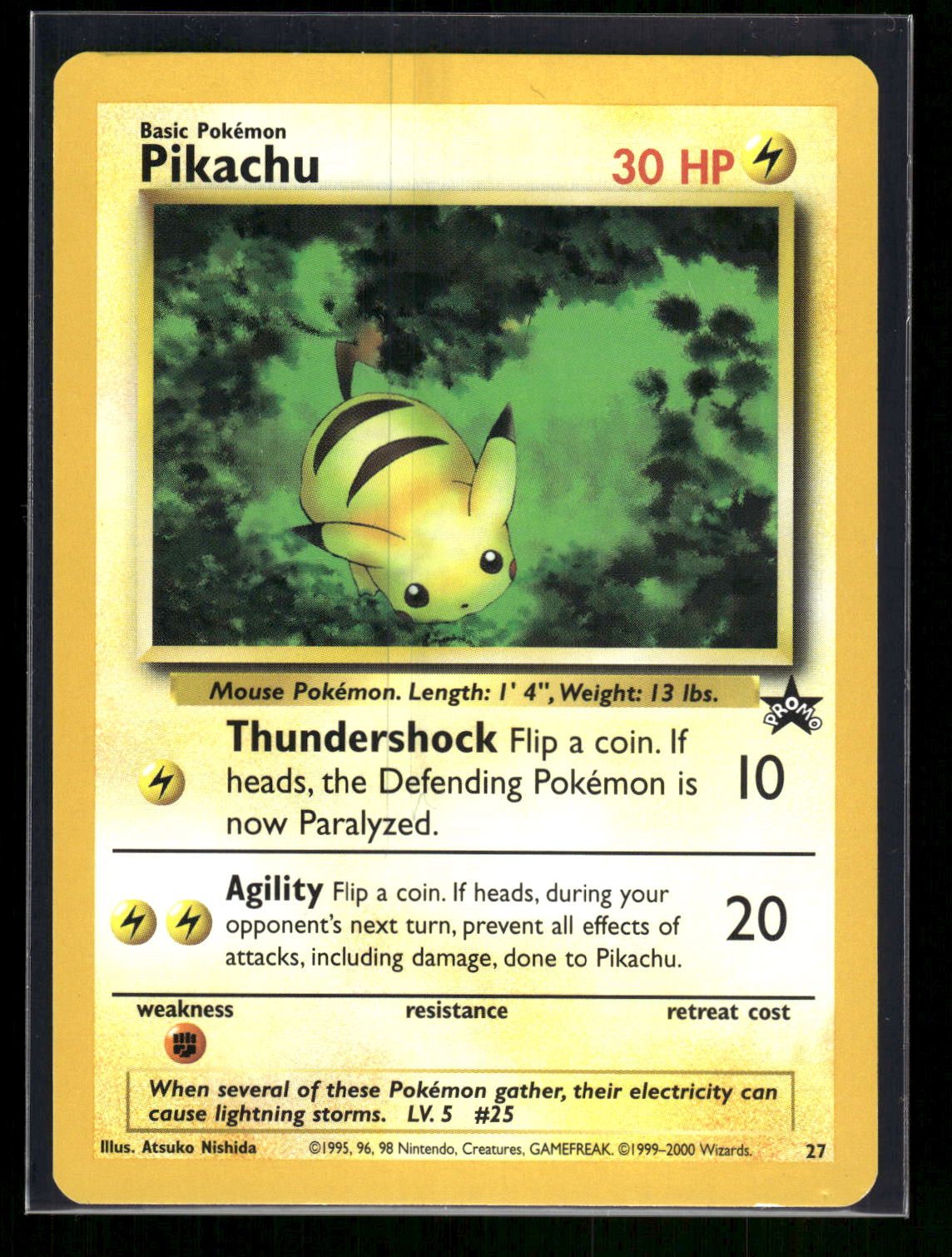 Pikachu 27 - Wizards Black Star Promos  - Promo