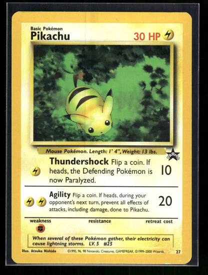 Pikachu 27 - Wizards Black Star Promos  - Promo