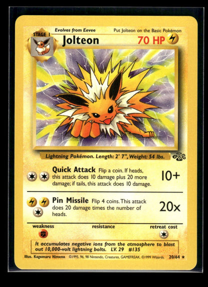 Jolteon 20/64 - Jungle  - Rare
