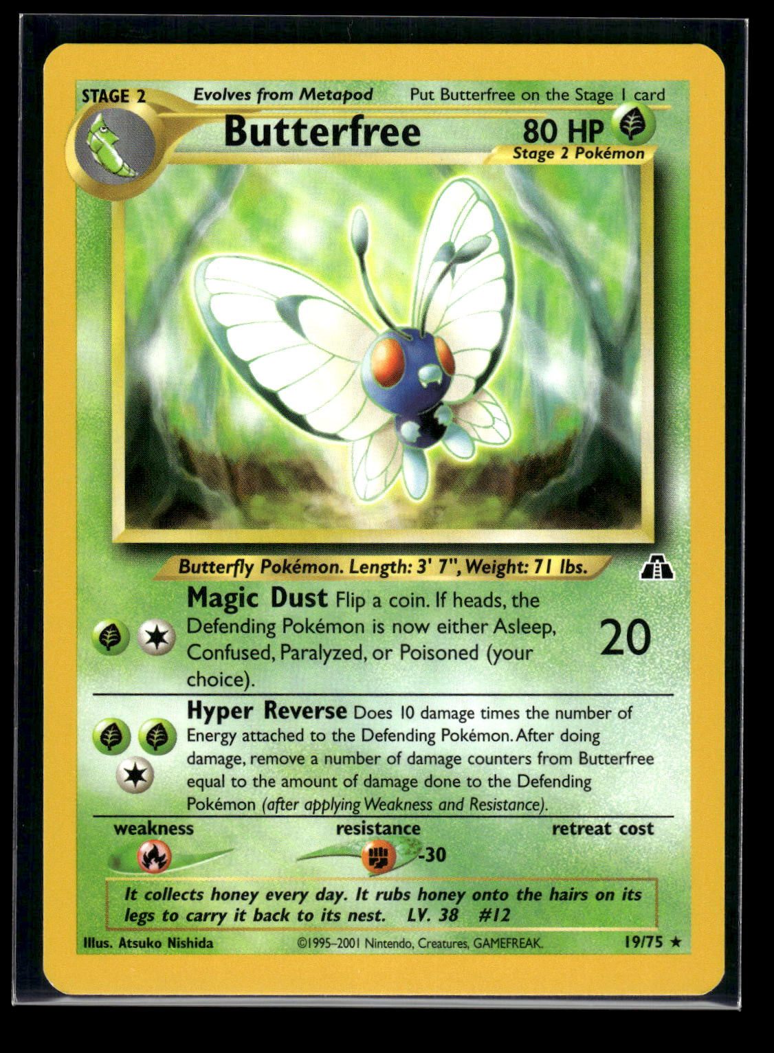 Butterfree 19/75 - Neo Discovery  - Rare