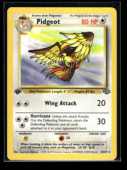 Pidgeot 24/64 - Jungle  - Rare