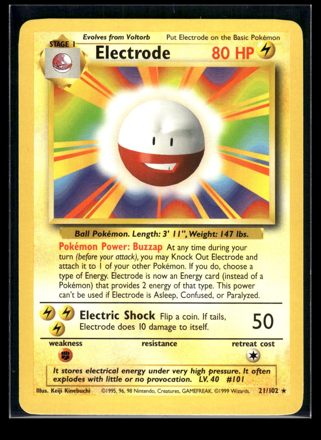 Electrode 21/102 - Base  - Rare
