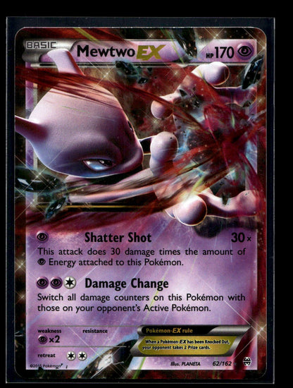 Mewtwo-EX 62/162 - BREAKthrough - Rare Holo EX