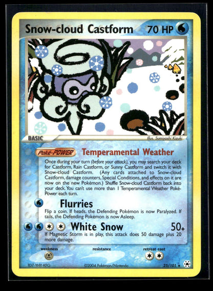 Snow-cloud Castform 25/101 - Hidden Legends - Rare