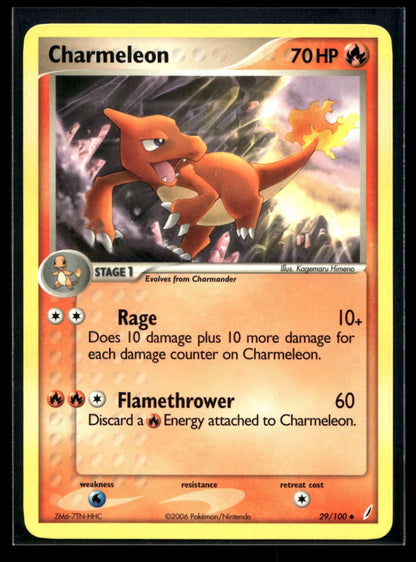 Charmeleon 29/100 - Crystal Guardians - Uncommon
