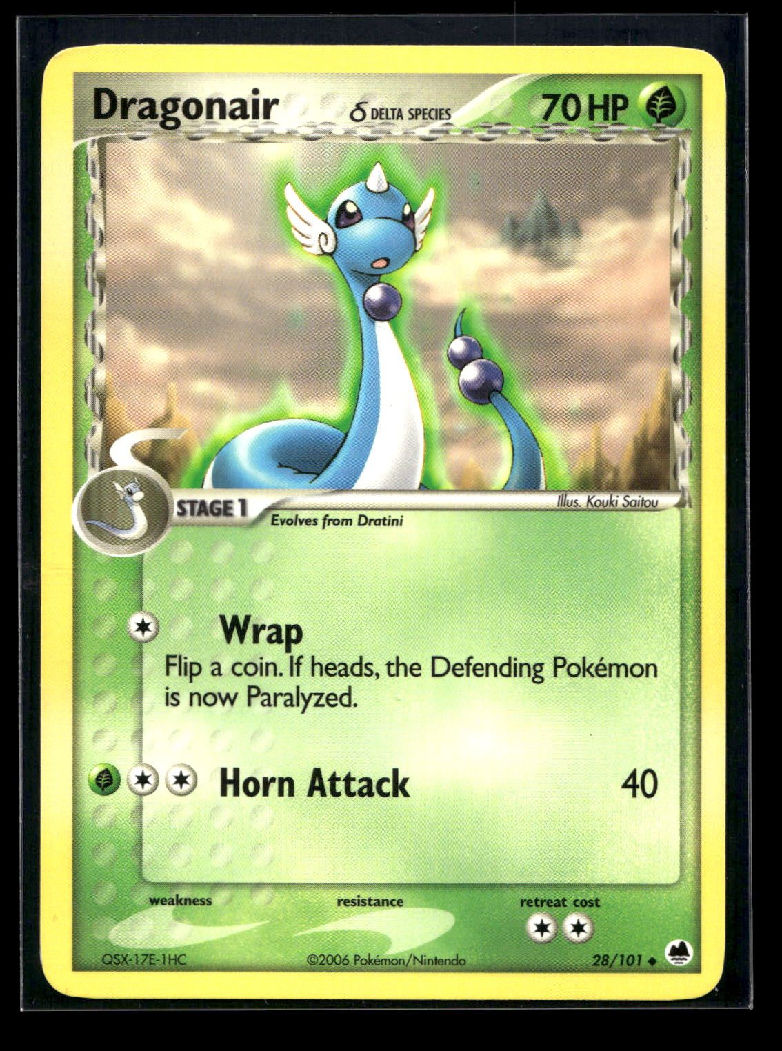 Dragonair δ 28/101 - Dragon Frontiers - Uncommon