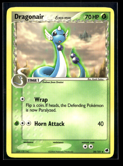 Dragonair δ 28/101 - Dragon Frontiers - Uncommon