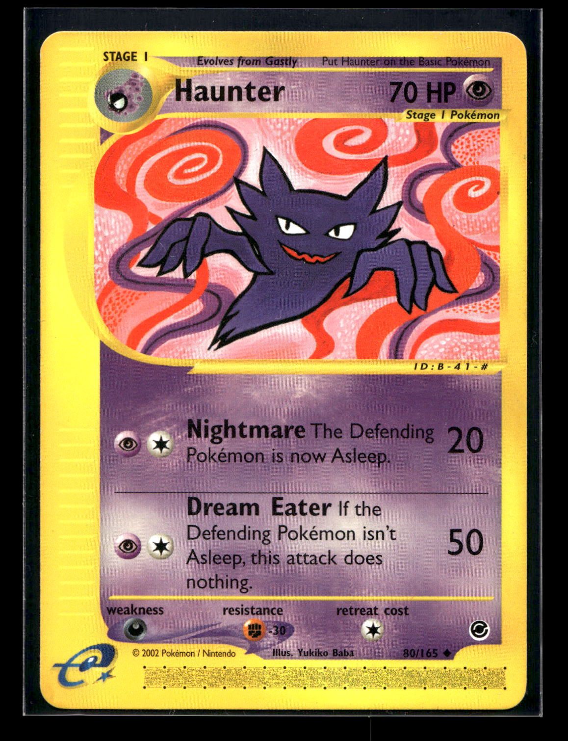 Haunter 80/165 - Expedition Base Set - Uncommon