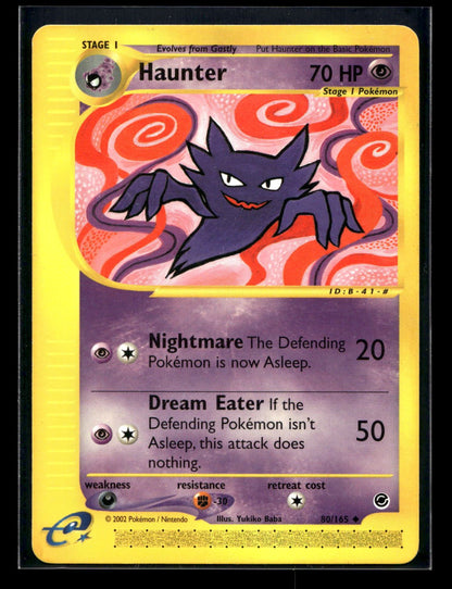 Haunter 80/165 - Expedition Base Set - Uncommon