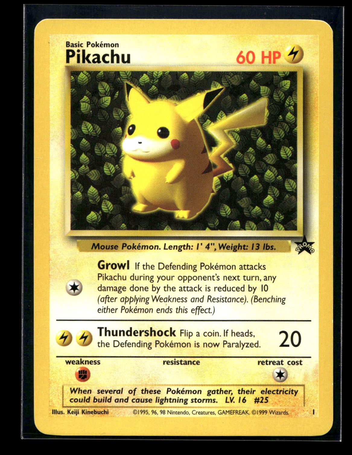 Pikachu 1 - Wizards Black Star Promos - Promo