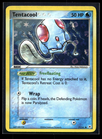 Tentacool 77/101 Reverse Holo - Hidden Legends - Common