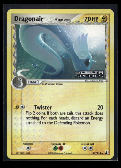 Dragonair δ 42/113 Reverse Holo - Delta Species - Uncommon